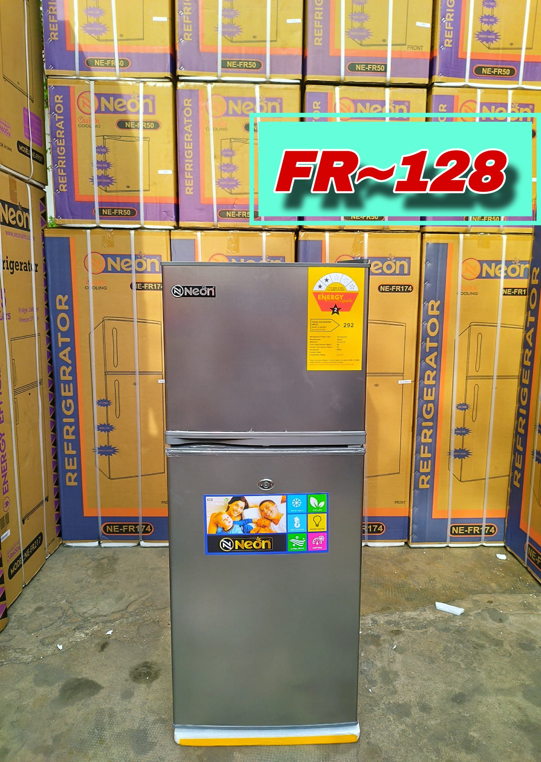 NEON REFRIGERATEUR 128